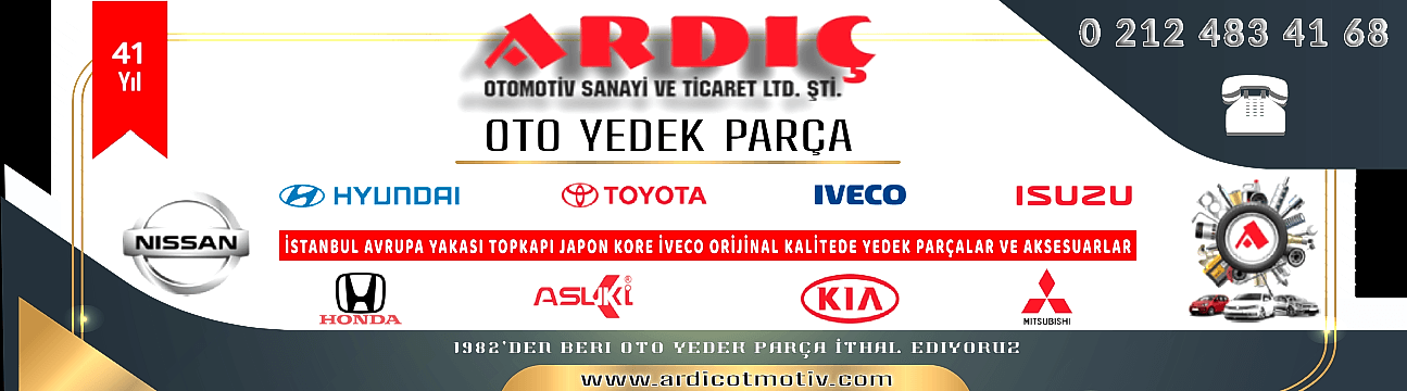 Ardıç Japon Kore Oto Yedek Parça Topkapı