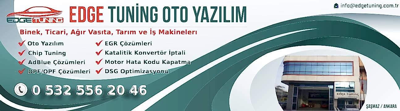 Edge Tuning Oto Yazılım Ankara