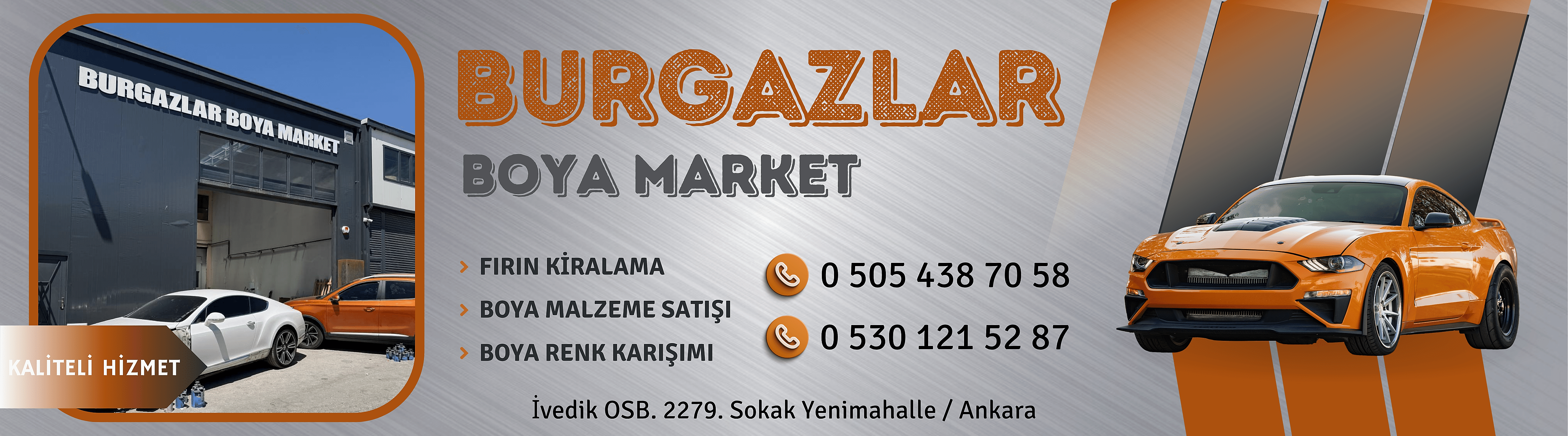 Boya Market İvedik Burgazlar