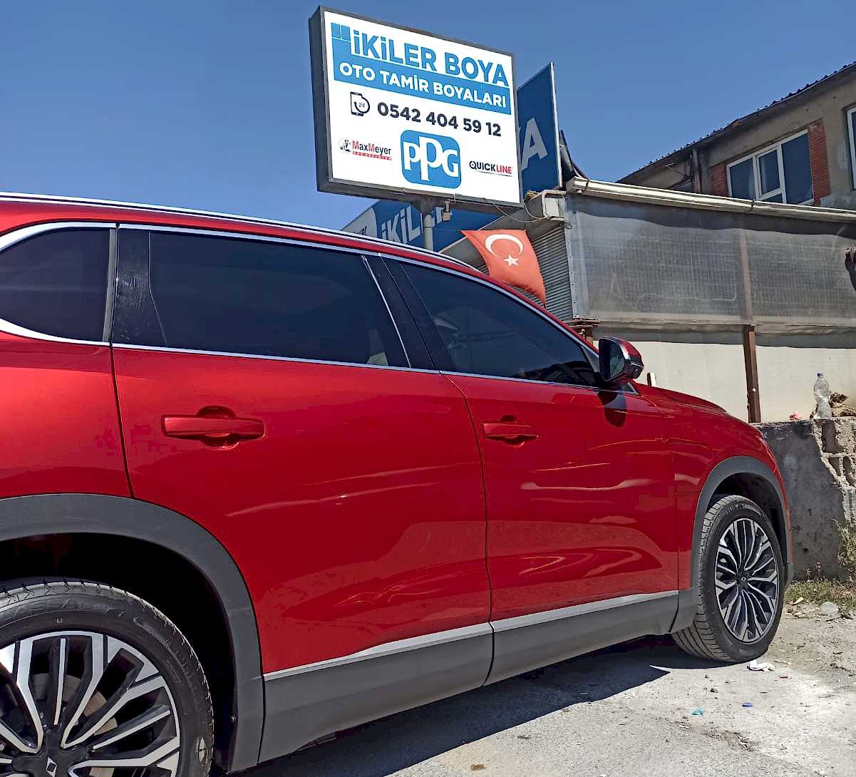 İkiler Oto Boya Malzemeleri ve Boya Fırın Kiralama Şaşmaz